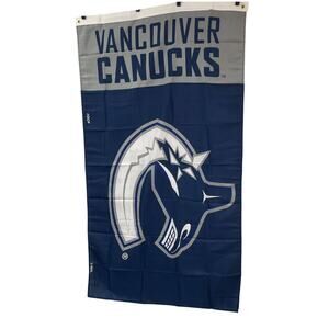 New NIP NHL Hockey Vancouver Canucks 3'x5' 100% Polyester Indoor or Outdoor Flag